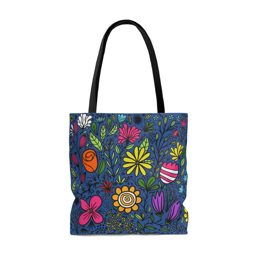 Floral Pattern Tote Bag